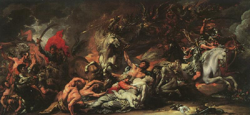Benjamin West Death on a Pale Horse Sweden oil painting art